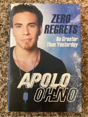 Apolo Ohno Zero Regrets Book